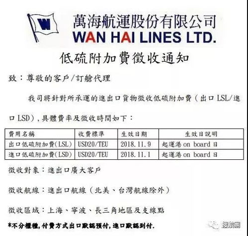 注意丨各大船公司陸續開征低硫附加費，外貿和貨代企業準備好買單了？